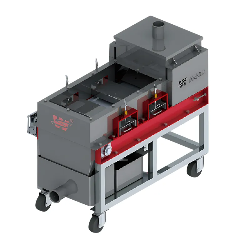 Cross Belt Magnetic Drum Separator