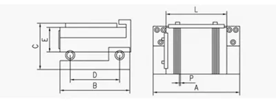 Rectangle Steel Permanent Magnetic Chuck
