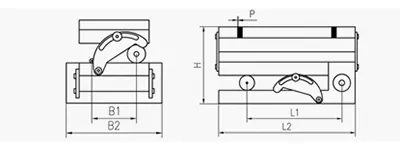 Rectangle Steel Permanent Magnetic Chuck